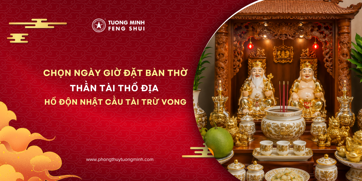 Hình ảnh minh họa bàn thờ Thần Tài Thổ Địa