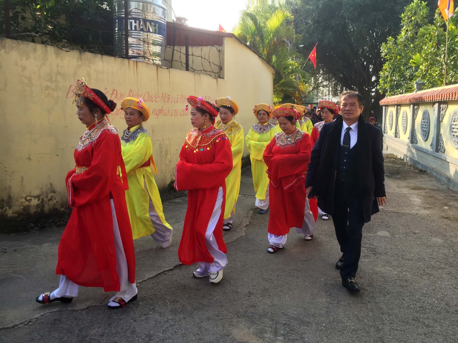 Cảnh trong buổi Lễ