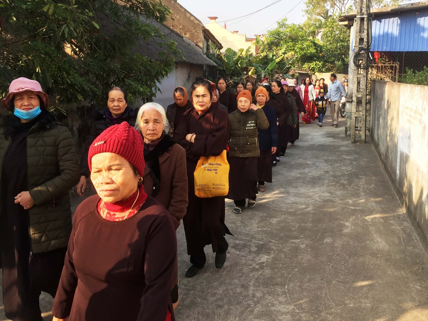 Cảnh trong buổi Lễ
