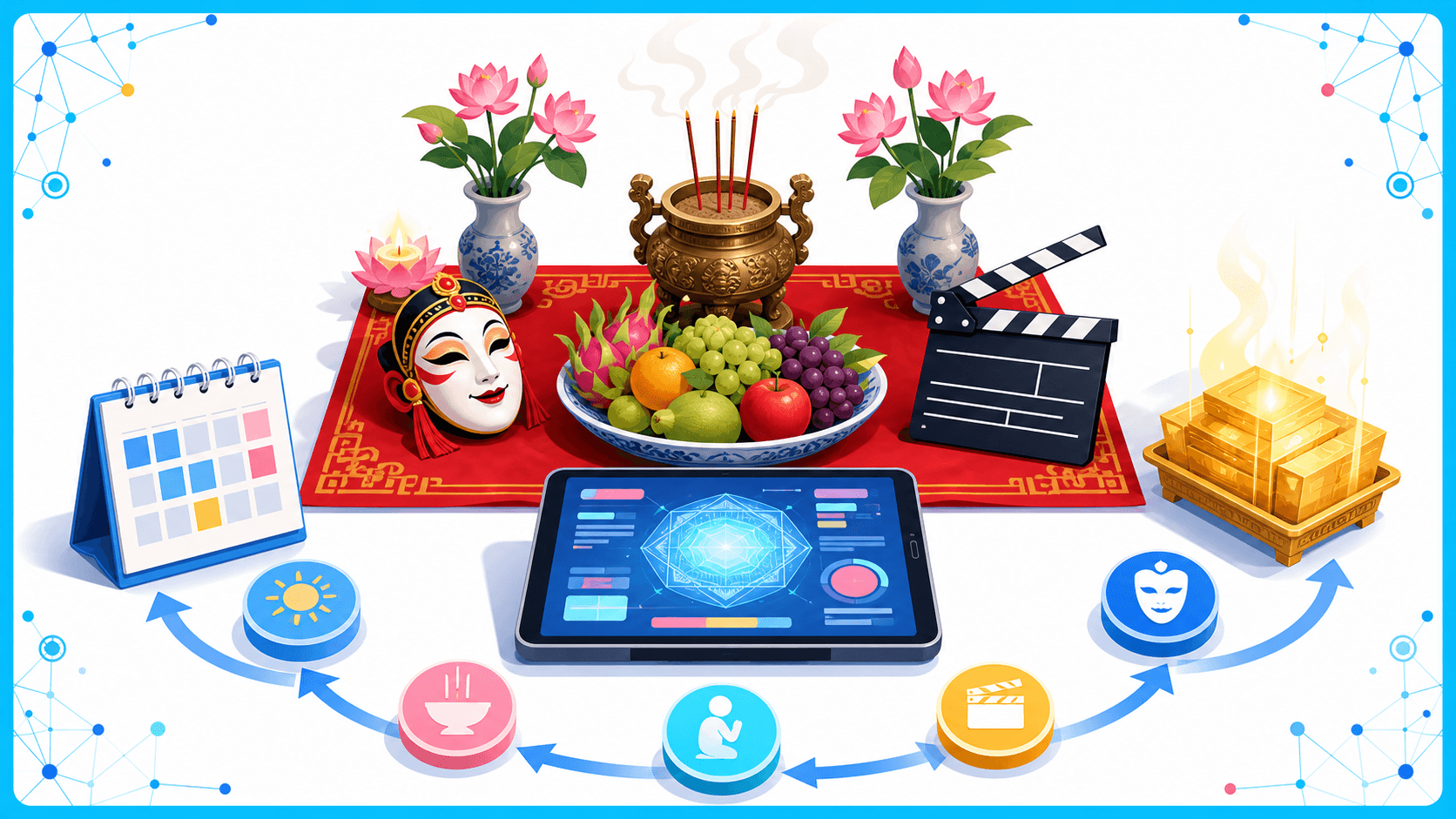 Thời gian và quy trình thực hiện nghi lễ cúng Tổ nghiệp