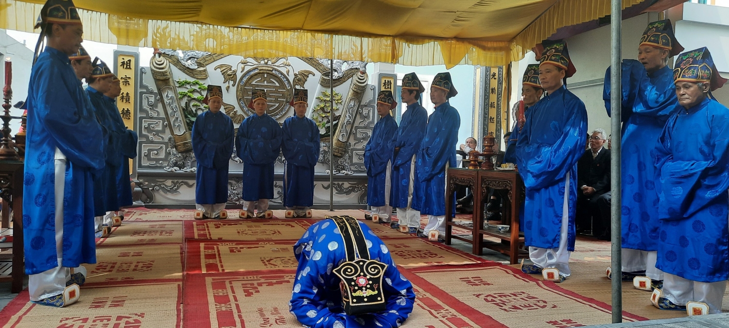 Hình ảnh buổi giỗ tổ của dòng họ Ngô