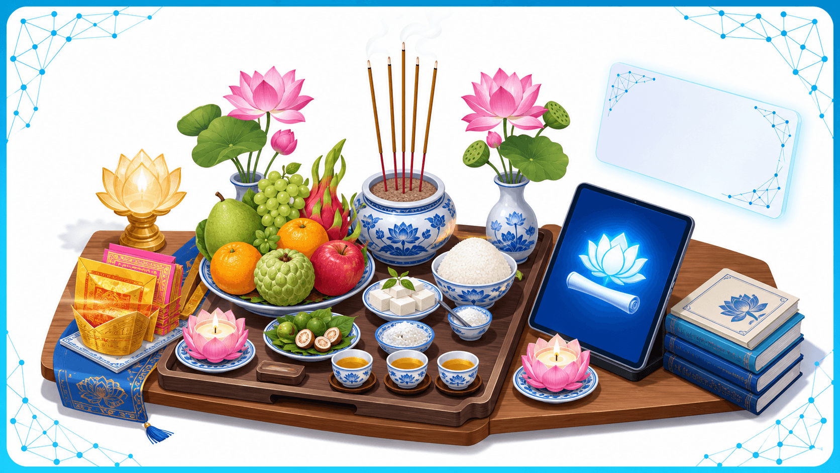 Chuẩn bị lễ vật cúng 49 ngày đầy đủ và trang nghiêm